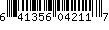 UPC Barcode: 641356042117