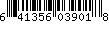 UPC Barcode: 641356039018