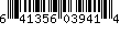 UPC Barcode: 641356039414