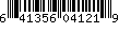 UPC Barcode: 641356041219