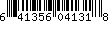 UPC Barcode: 641356041318