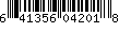 UPC Barcode: 641356042018