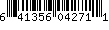 UPC Barcode: 641356042711