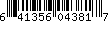 UPC Barcode: 641356043817