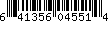 UPC Barcode: 641356045514