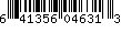 UPC Barcode: 641356046313