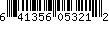UPC Barcode: 641356053212