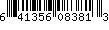 UPC Barcode: 641356083813