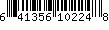 UPC Barcode: 641356102248