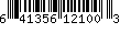 UPC Barcode: 641356121003