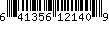 UPC Barcode: 641356121409