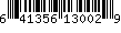 UPC Barcode: 641356130029