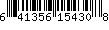 UPC Barcode: 641356154308
