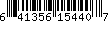 UPC Barcode: 641356154407