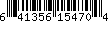 UPC Barcode: 641356154704