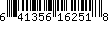 UPC Barcode: 641356162518