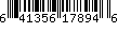 UPC Barcode: 641356178946