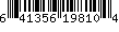 UPC Barcode: 641356198104