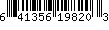 UPC Barcode: 641356198203
