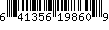 UPC Barcode: 641356198609