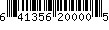 UPC Barcode: 641356200005