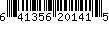 UPC Barcode: 641356201415