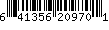 UPC Barcode: 641356209701