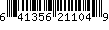UPC Barcode: 641356211049