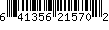 UPC Barcode: 641356215702