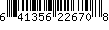 UPC Barcode: 641356226708