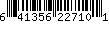 UPC Barcode: 641356227101