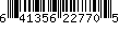 UPC Barcode: 641356227705